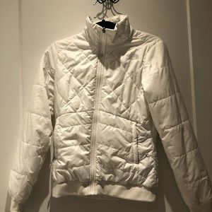 White North Face Puffer